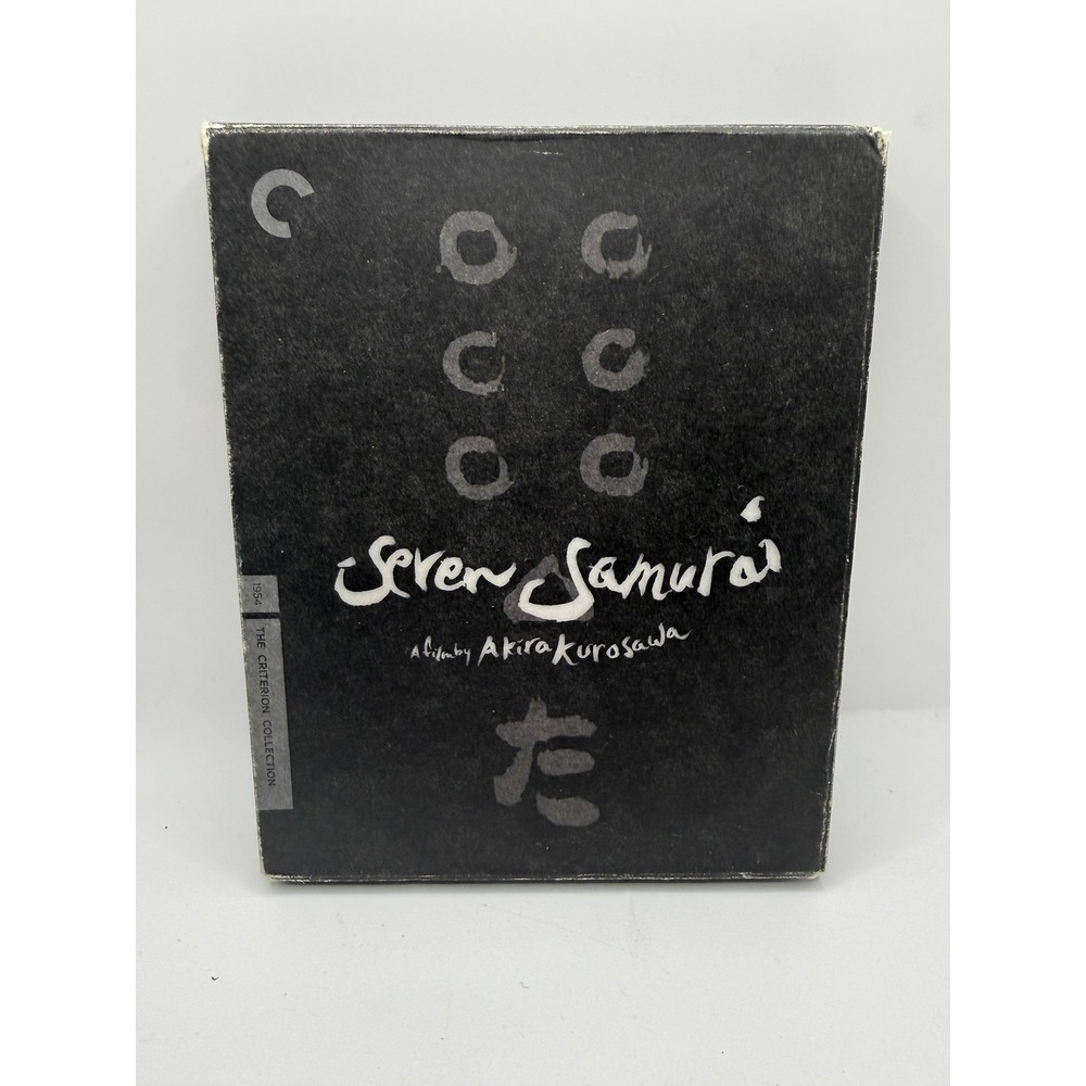 Seven Samurai Blu-ray Criterion 2-Disc Special Edition Akira Kurosawa 1954 B&W